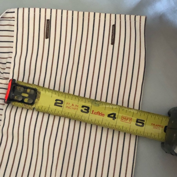 LOUIS VUITTON Button Down Long Sleeve Shirt Wide Collar & Cuff EU 39 Medium - Picture 16 of 16